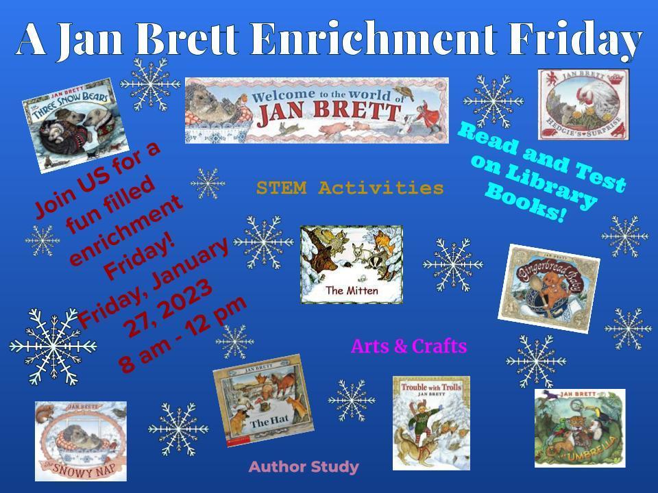 Jan Brett Enrichment Friday