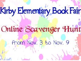 Kirby Elementary Library is Hosting an Online Scavenger Hunt!!!!