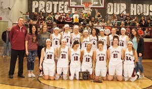 Kirby Senior Lady Trojans Take Conference And District Championship!
